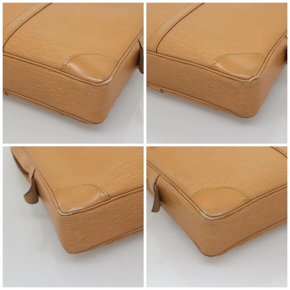 LOUIS VUITTON Epi Porte Documents Voyage Bag Winnipeg Beige LV Auth bs27743 - Picture 16 of 16